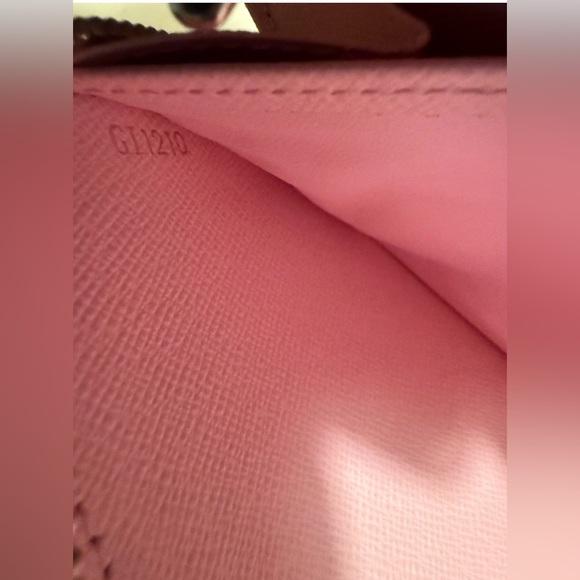 SOLD LOUIS VUITTON LV Escale Used Zippy Long Wallet Leather Pastel Pink - Picture 11 of 13
